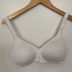 Vanity Fair White Wireless Full-Coverage Bra